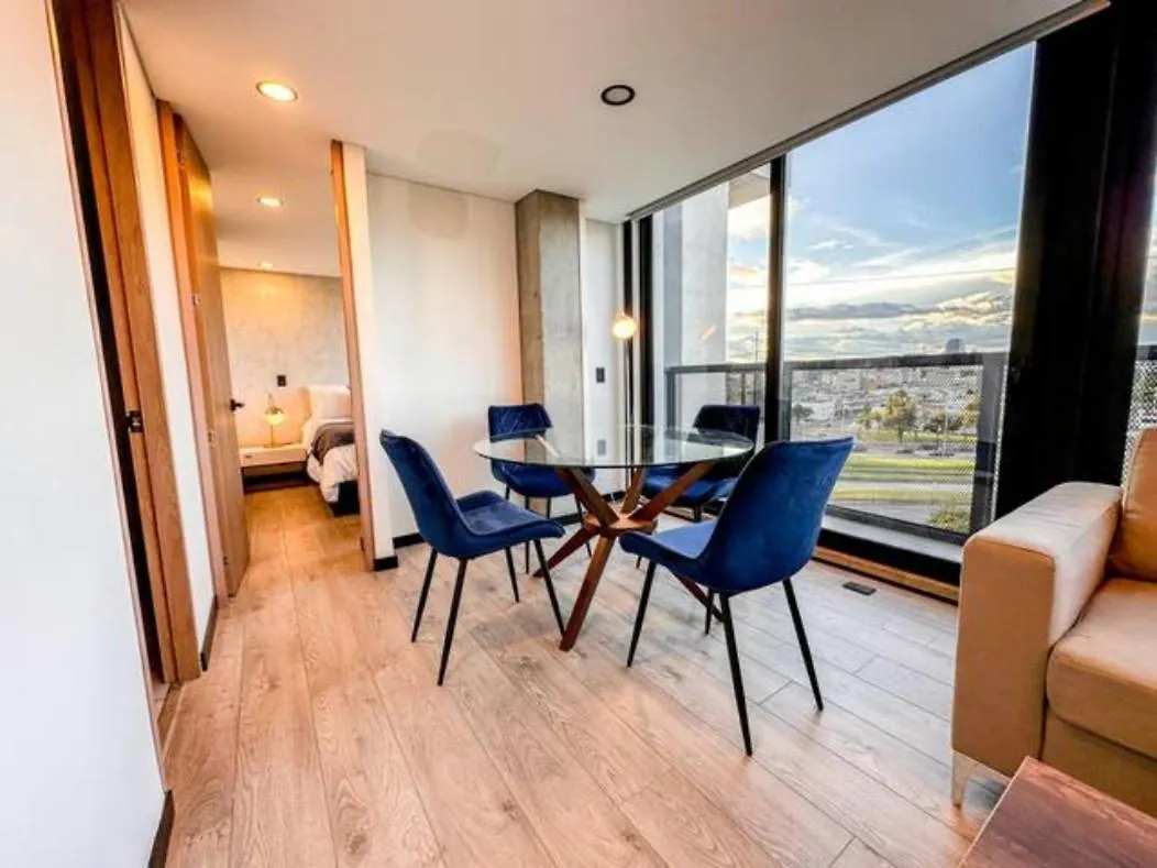 Apartment Skyline Suites - Elegant Living With Coworking & Scenic Views Bogota Colombia