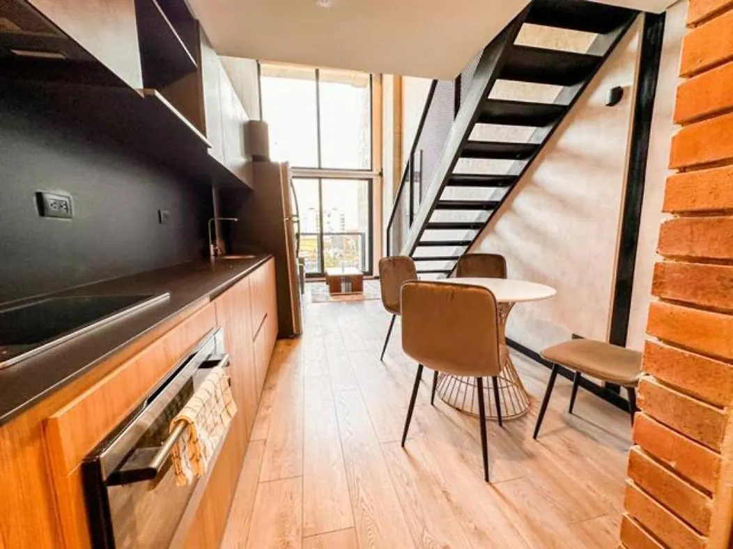 Apartment Skyline Suites - Elegant Living With Coworking & Scenic Views Bogota