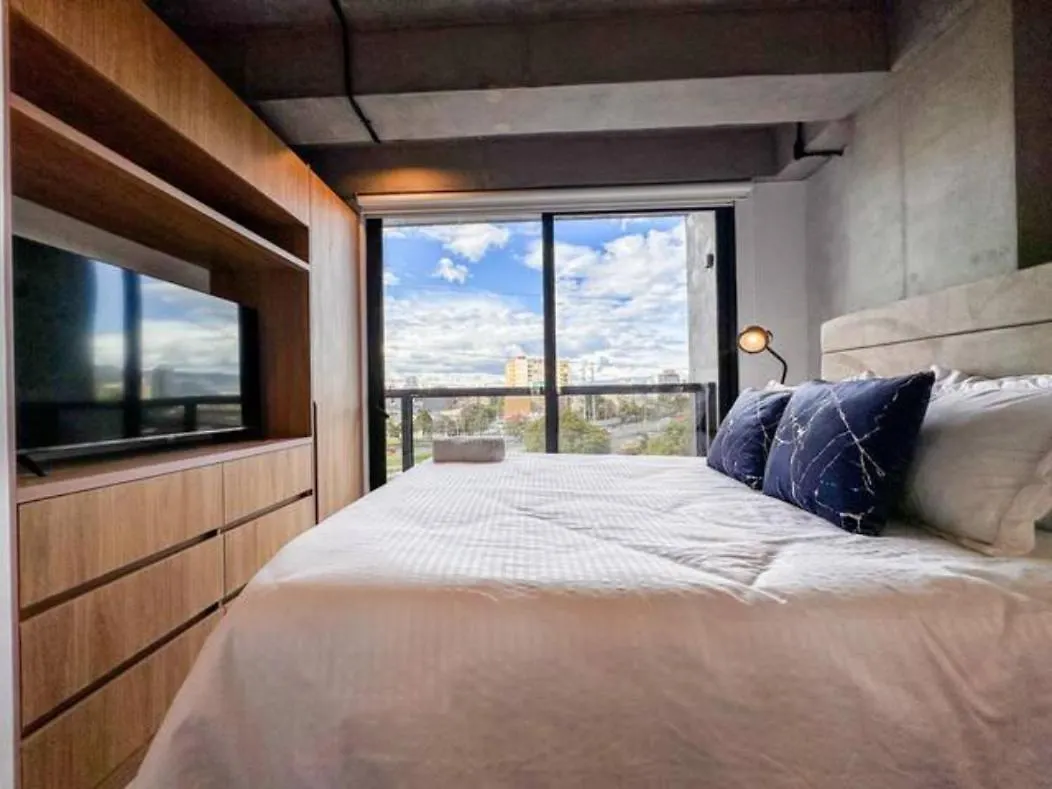 Apartment Skyline Suites - Elegant Living With Coworking & Scenic Views Bogota Colombia