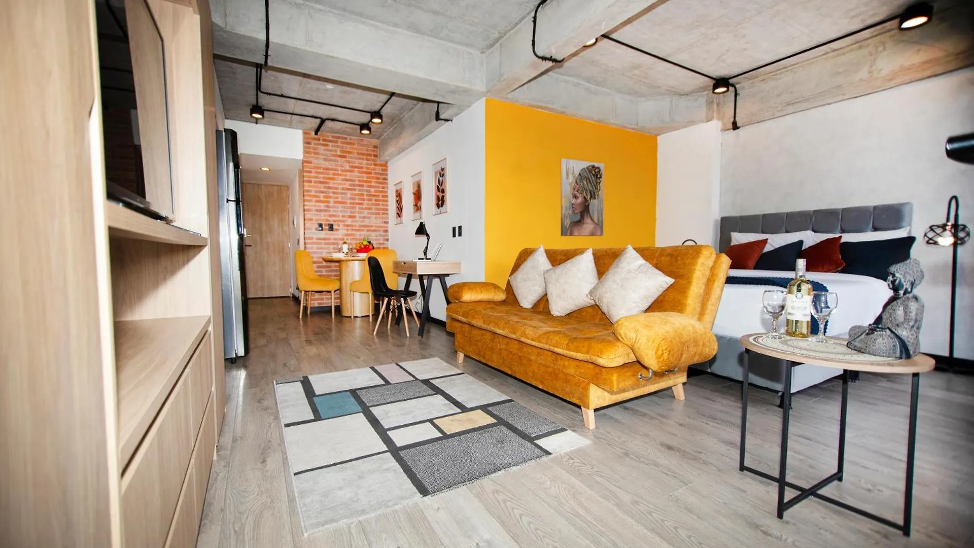 Skyline Suites - Elegant Living With Coworking & Scenic Views Bogota 0*,  Colombia