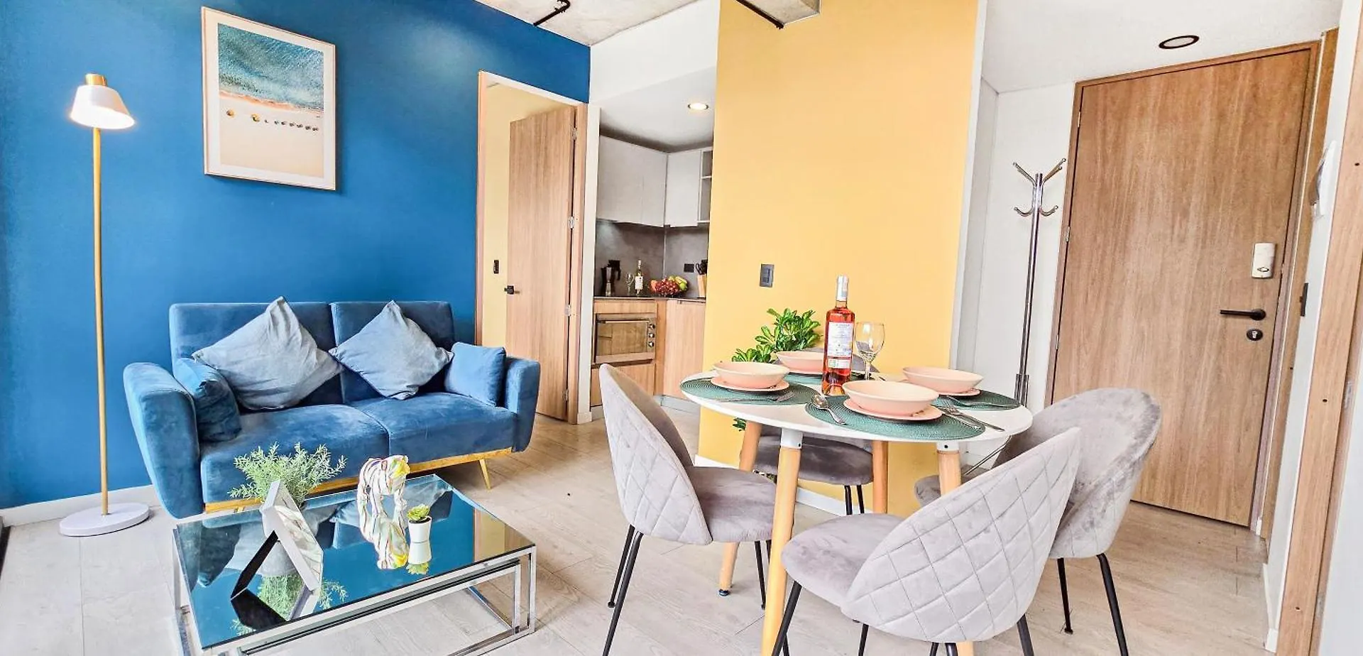 Skyline Suites - Elegant Living With Coworking & Scenic Views Bogota